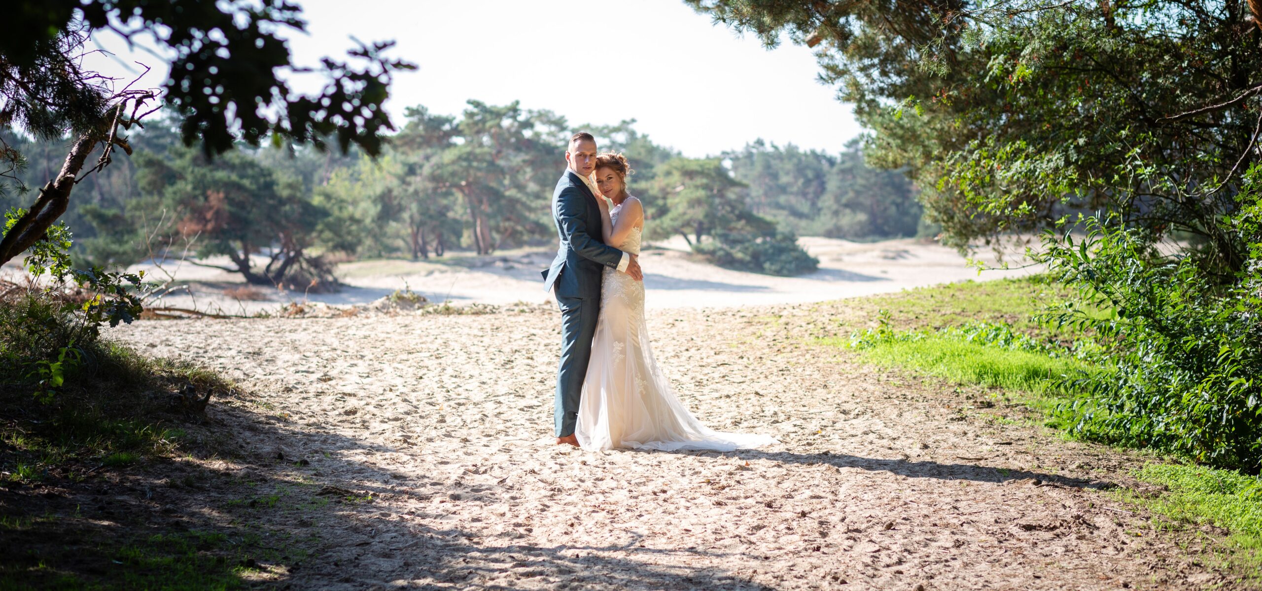 Trouwreportage zandverstuiving Doornspijk