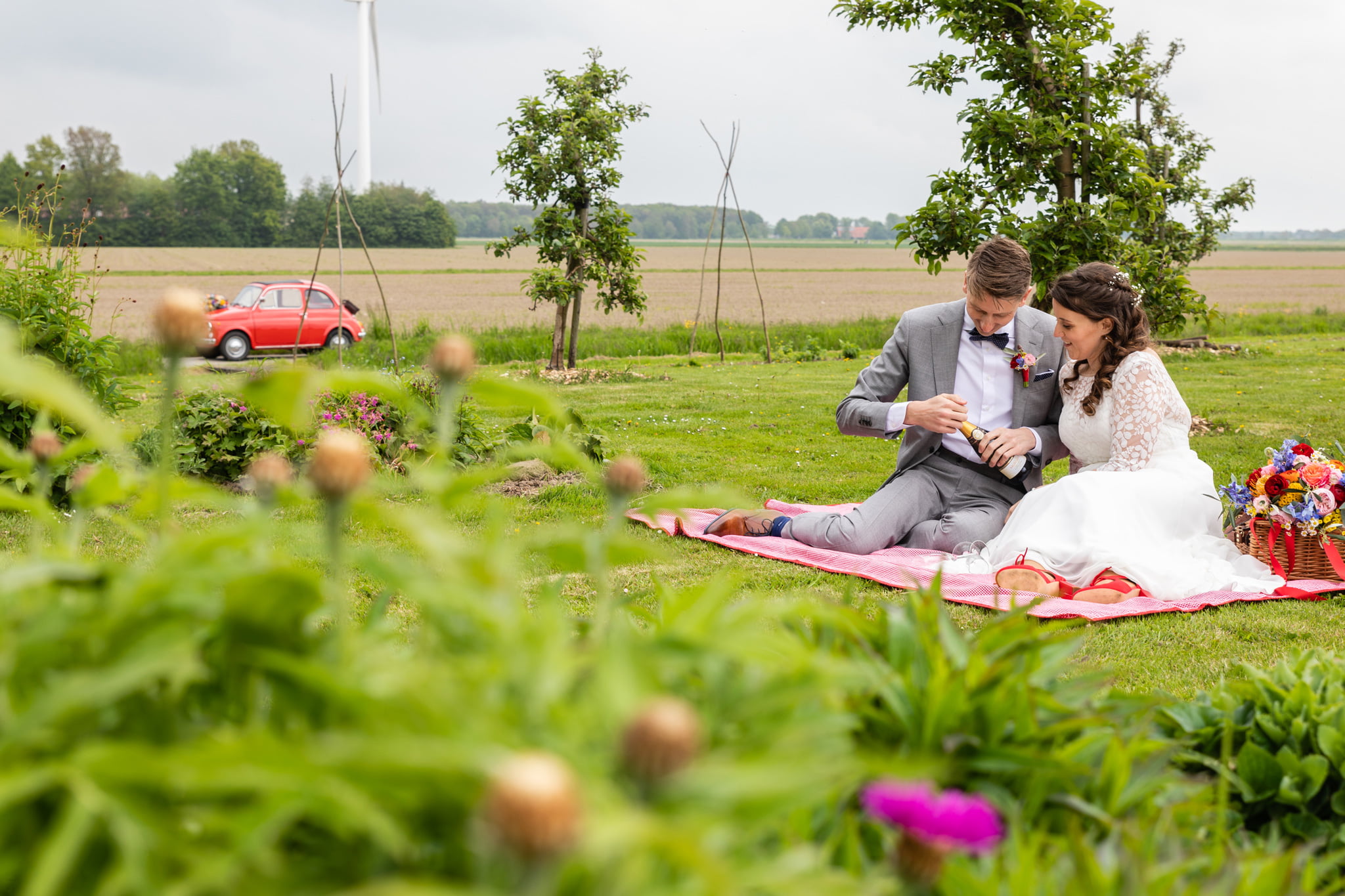 Festivalbruiloft in Munnekeburen